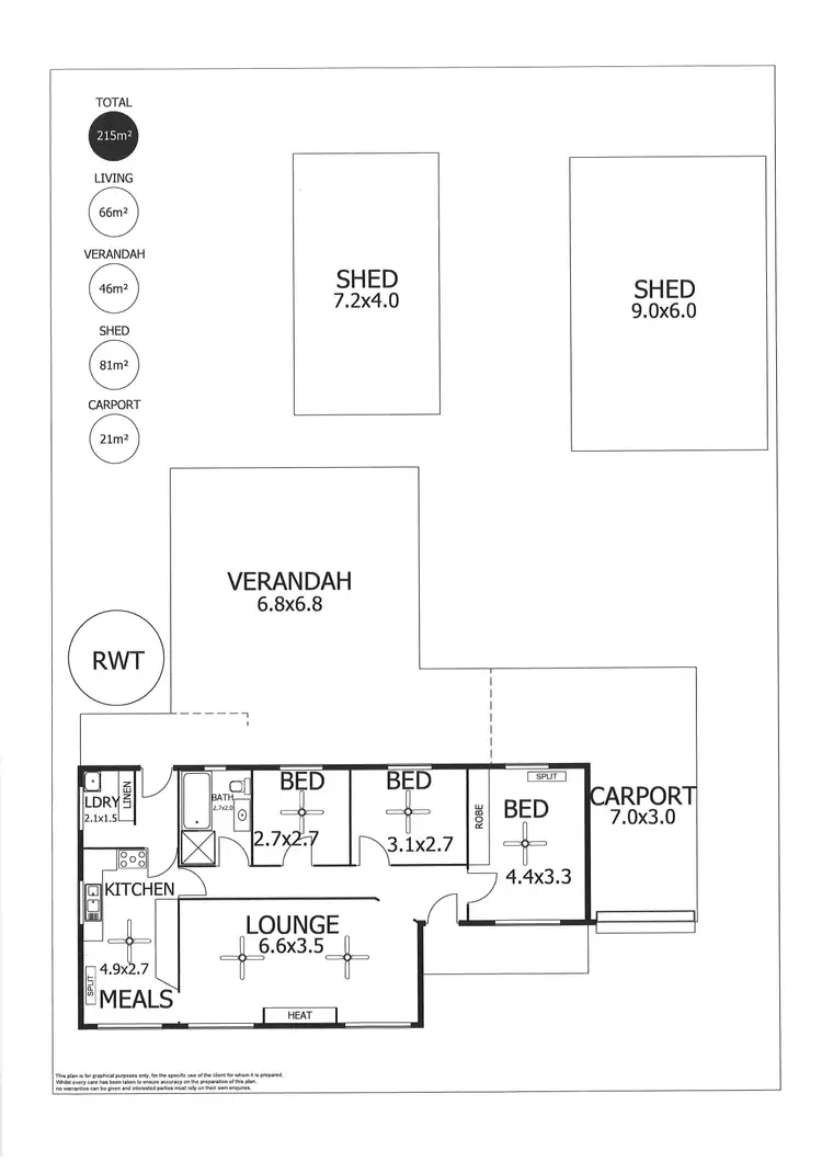 Floorplan of Homely house listing, 81 Leslie Street, Murray Bridge SA 5253