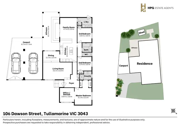 Floorplan of Homely house listing, 106 Dawson Street, Tullamarine VIC 3043