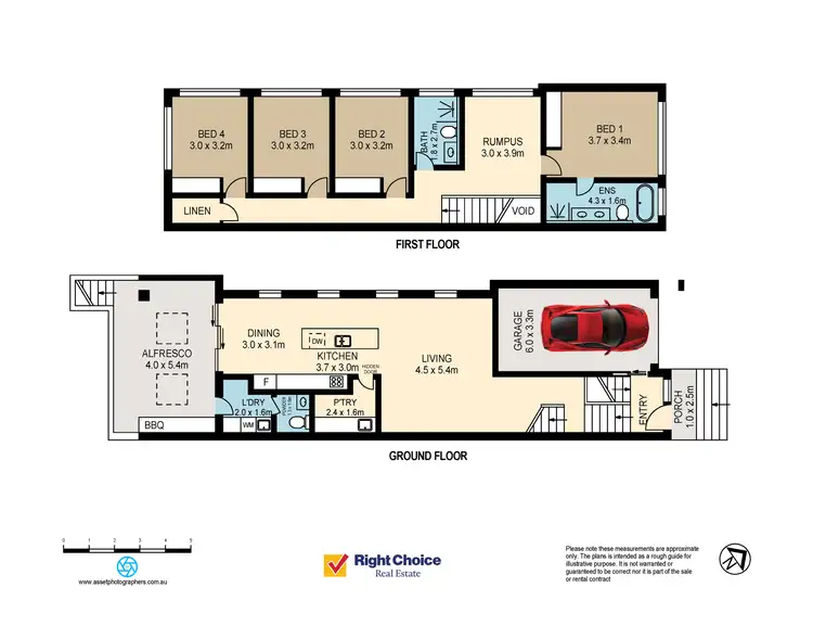 Floorplan of Homely semi-detached listing, 1/17 Whittaker Street, Flinders NSW 2529