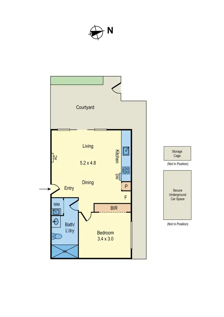 Floorplan of Homely unit listing, 14/81 Warrigal Road, Mentone VIC 3194