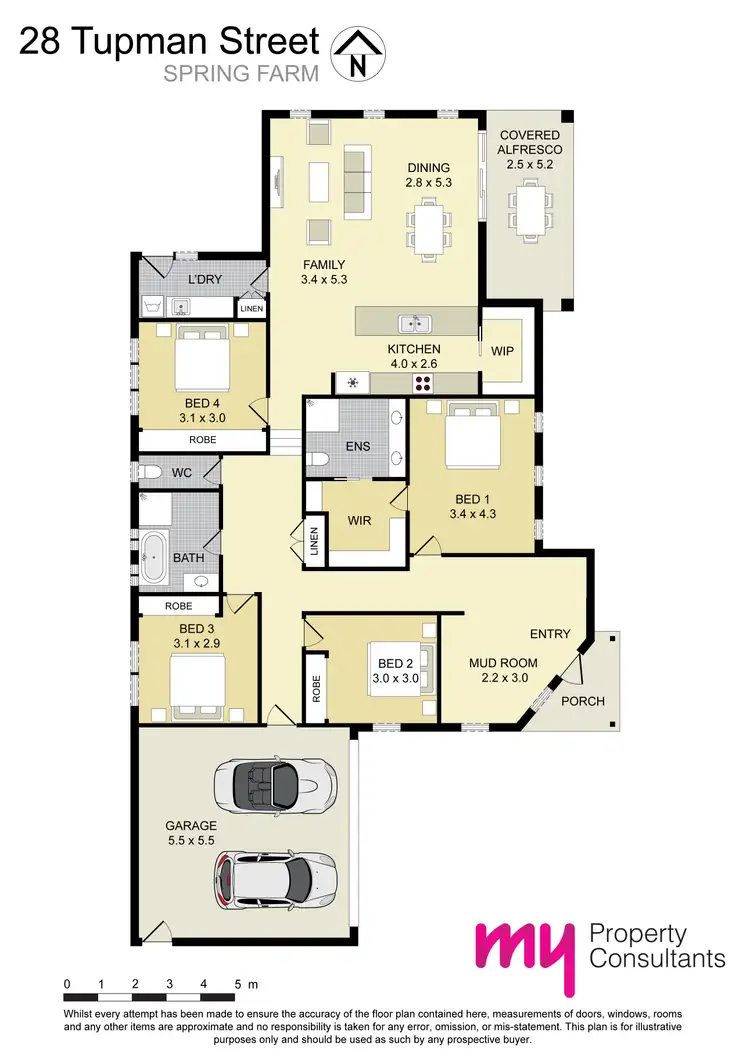 Floorplan of Homely house listing, 28 Tupman Street, Spring Farm NSW 2570