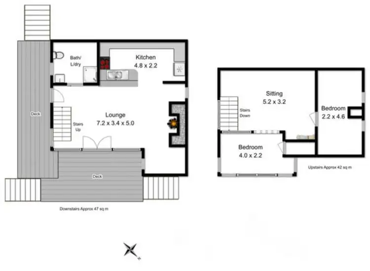 Floorplan of Homely house listing, 1 Irby Boulevard, Sisters Beach TAS 7321