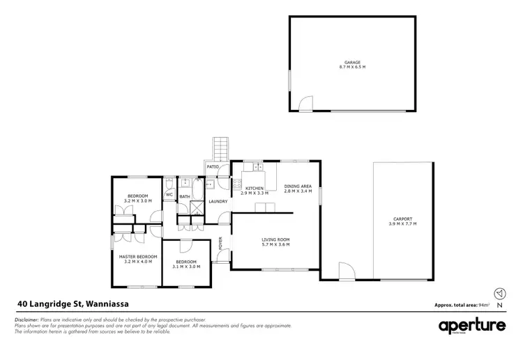Floorplan of Homely house listing, 40 Langridge Street, Wanniassa ACT 2903