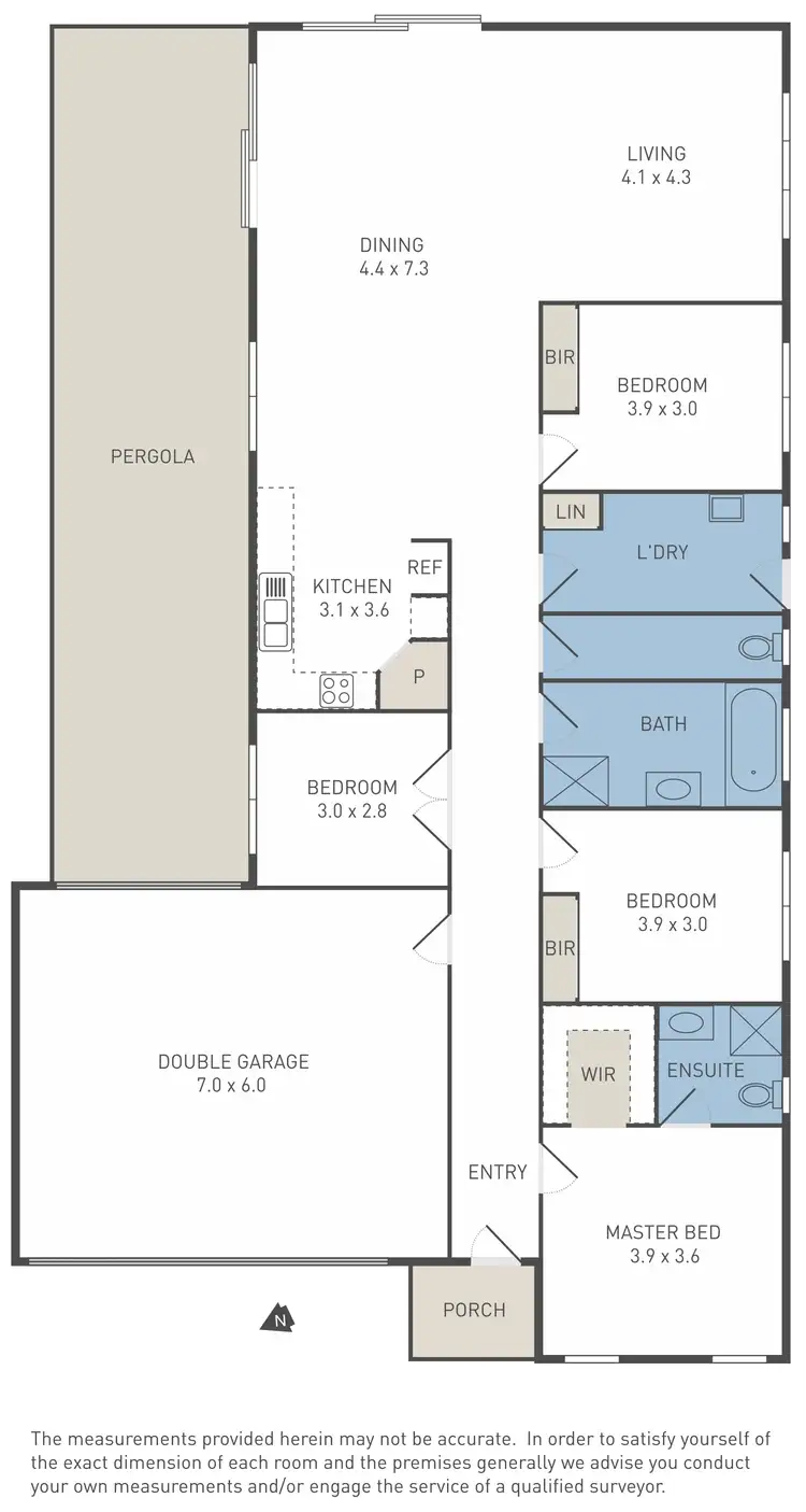 Floorplan of Homely house listing, 19 Edgbaston Parade, Caroline Springs VIC 3023