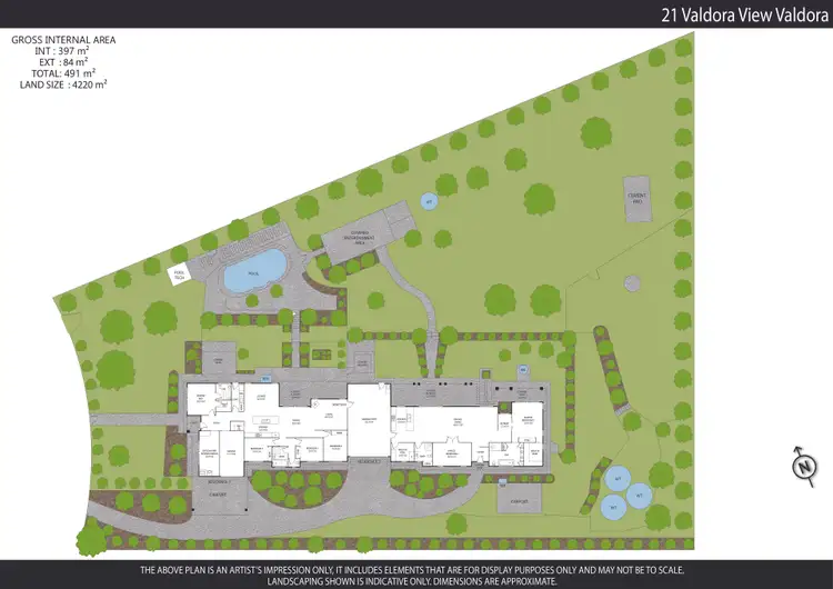Floorplan of Homely house listing, 21 Valdora View, Valdora QLD 4561