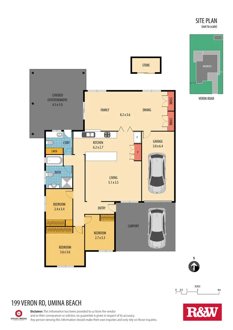 Floorplan of Homely house listing, 199 Veron Road, Umina Beach NSW 2257