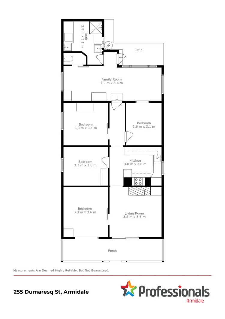 Floorplan of Homely house listing, 255 Dumaresq Street, Armidale NSW 2350