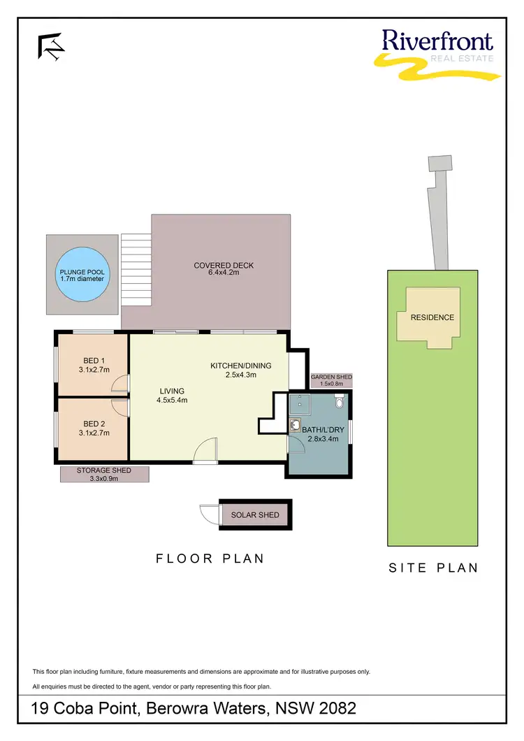 Floorplan of Homely house listing, 19 Coba Point, Berowra Waters NSW 2082