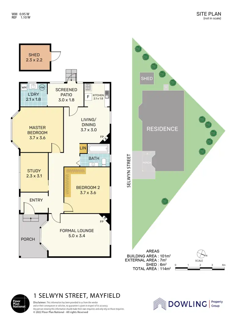 Floorplan of Homely house listing, 1 Selwyn Street, Mayfield East NSW 2304