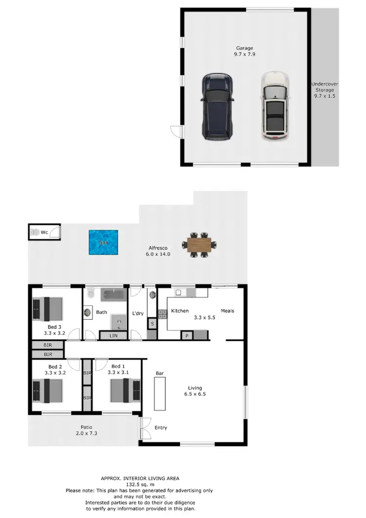 Floorplan of Homely house listing, 200 Adams Street, Corowa NSW 2646