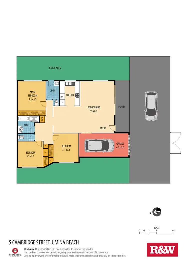 Floorplan of Homely house listing, 5 Cambridge Street, Umina Beach NSW 2257