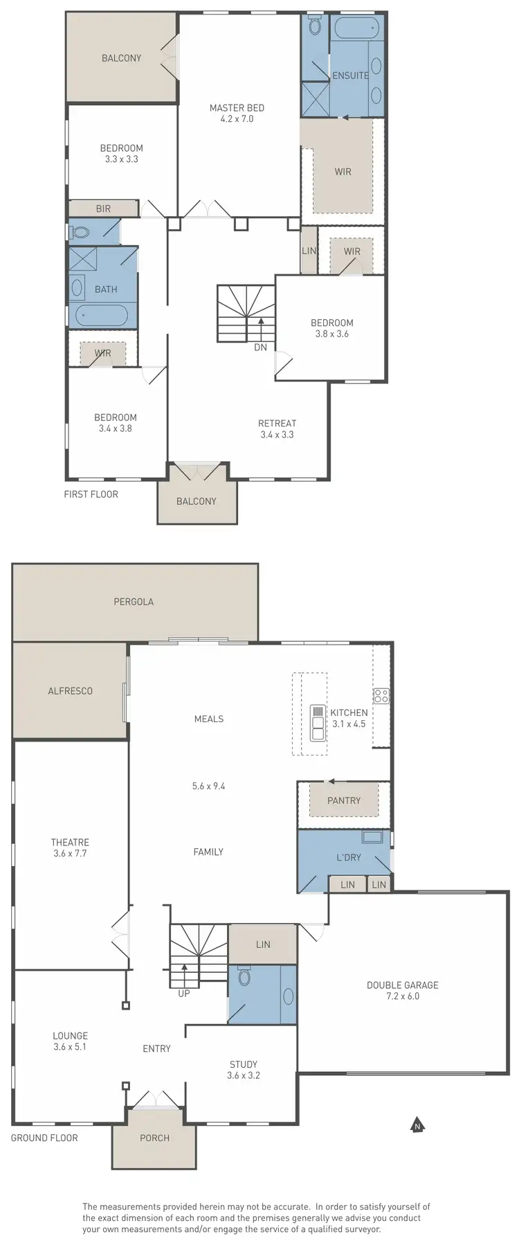 Floorplan of Homely house listing, 70 Botanical Drive, Caroline Springs VIC 3023