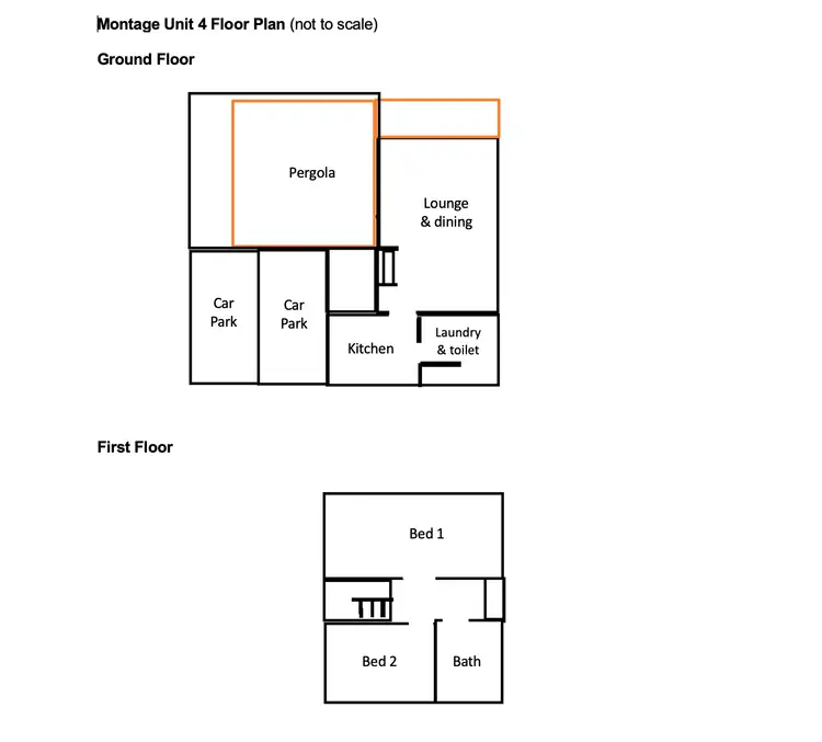 Floorplan of Homely apartment listing, 4/42 Mitchell Street, South Mission Beach QLD 4852