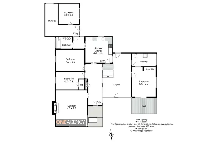 Floorplan of Homely house listing, 7 Hill Street, Smithton TAS 7330