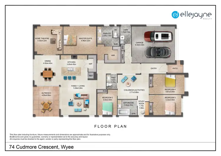 Floorplan of Homely house listing, 74 Cudmore Crescent, Wyee NSW 2259