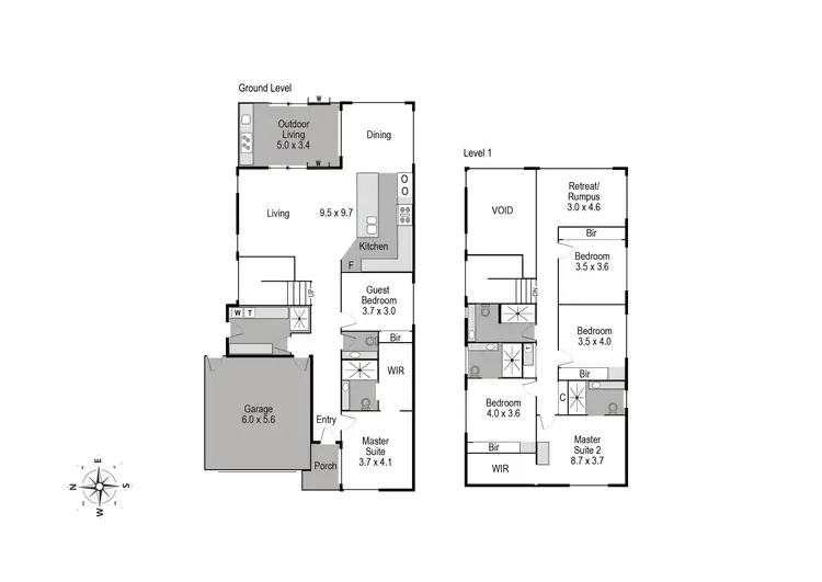 Floorplan of Homely house listing, 12 Charbel Street, Greenvale VIC 3059