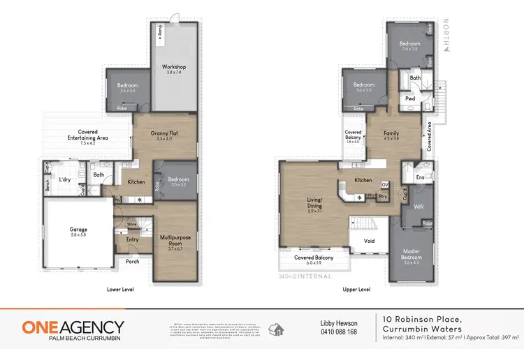 Floorplan of Homely house listing, 10 Robinson Place, Currumbin Waters QLD 4223