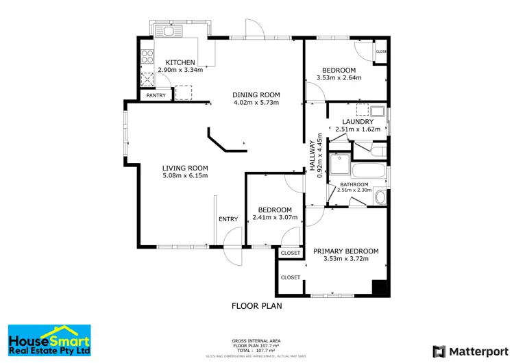 Floorplan of Homely house listing, 16 Roger Street, Midland WA 6056
