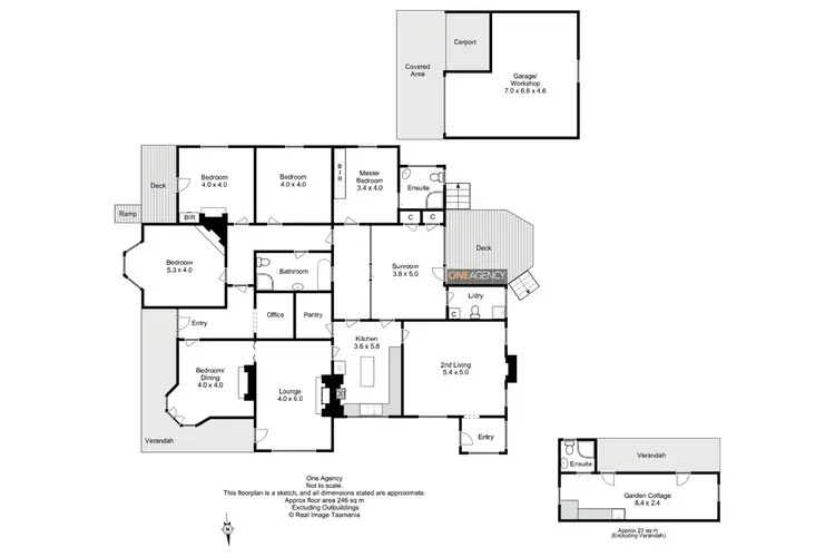 Floorplan of Homely house listing, 46 Goldie Street, Smithton TAS 7330