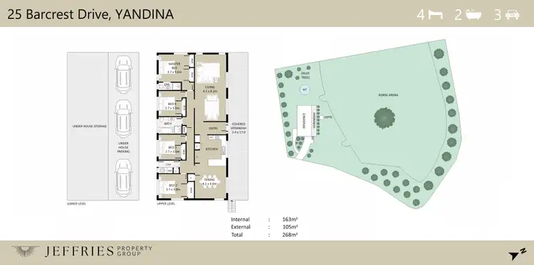 Floorplan of Homely house listing, 25-29 Barcrest Drive, Yandina QLD 4561