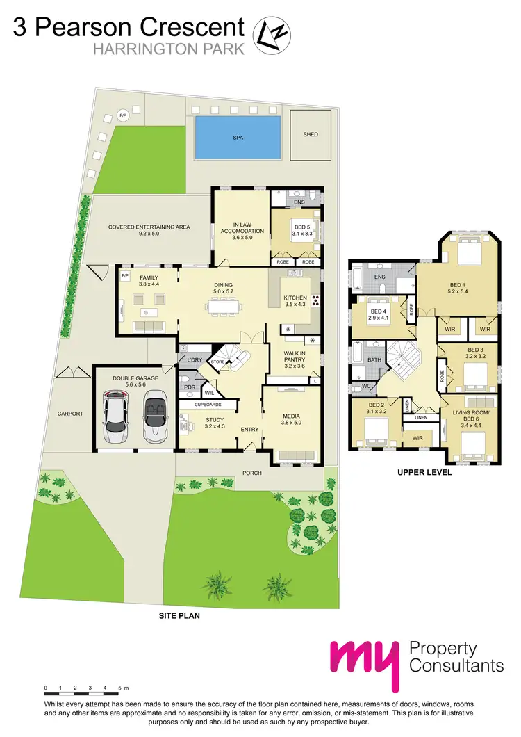 Floorplan of Homely house listing, 3 Pearson Crescent, Harrington Park NSW 2567