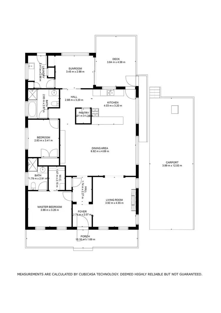 Floorplan of Homely house listing, 4 Gould Terrace, Marysville VIC 3779