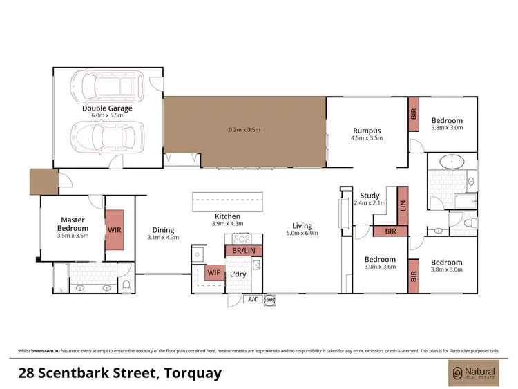 Floorplan of Homely house listing, 28 Scentbark Street, Torquay VIC 3228