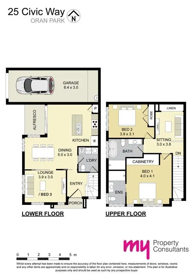Floorplan of Homely house listing, 37 Civic Way, Oran Park NSW 2570