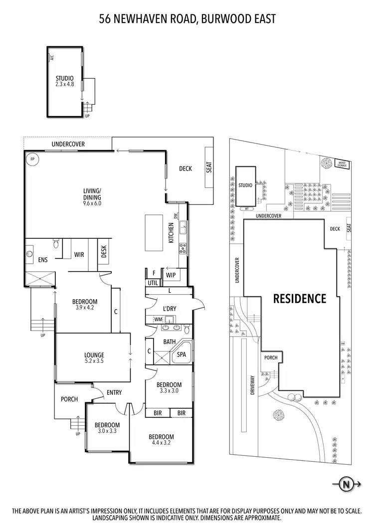 Floorplan of Homely house listing, 56 Newhaven Road, Burwood East VIC 3151