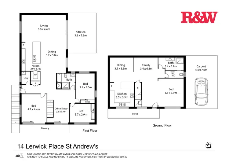 Floorplan of Homely house listing, 14 Lerwick Place, St Andrews NSW 2566