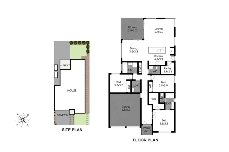 Floorplan of Homely house listing, 23 Avocet Circuit, Cranebrook NSW 2749
