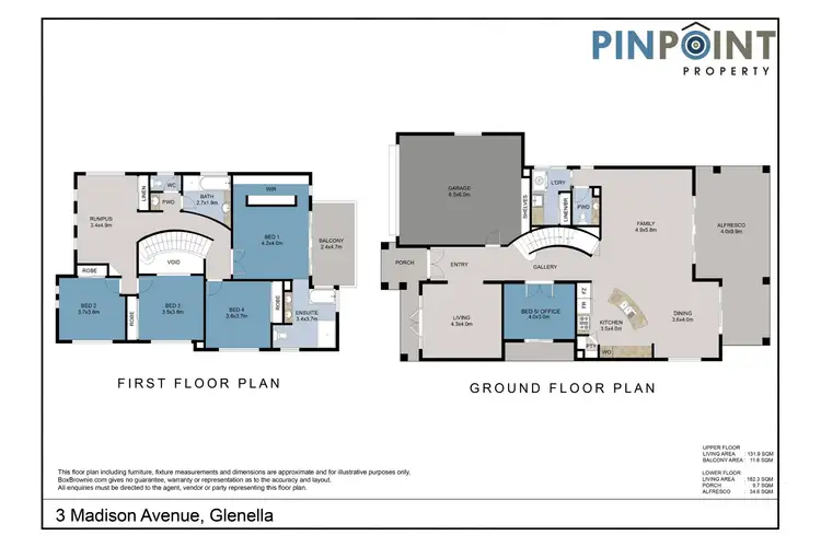 Floorplan of Homely house listing, 3 Madison Avenue, Glenella QLD 4740