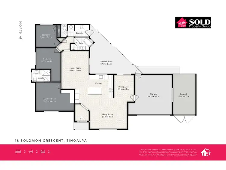 Floorplan of Homely house listing, 18 Solomon Crescent, Tingalpa QLD 4173