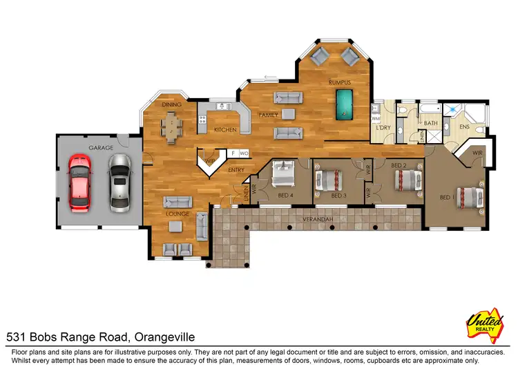 Floorplan of Homely rural property listing, 531 Bobs Range Road, Orangeville NSW 2570