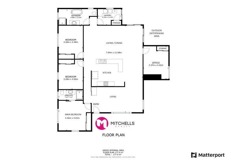 Floorplan of Homely house listing, 78 Birrabeen Avenue, Pialba QLD 4655