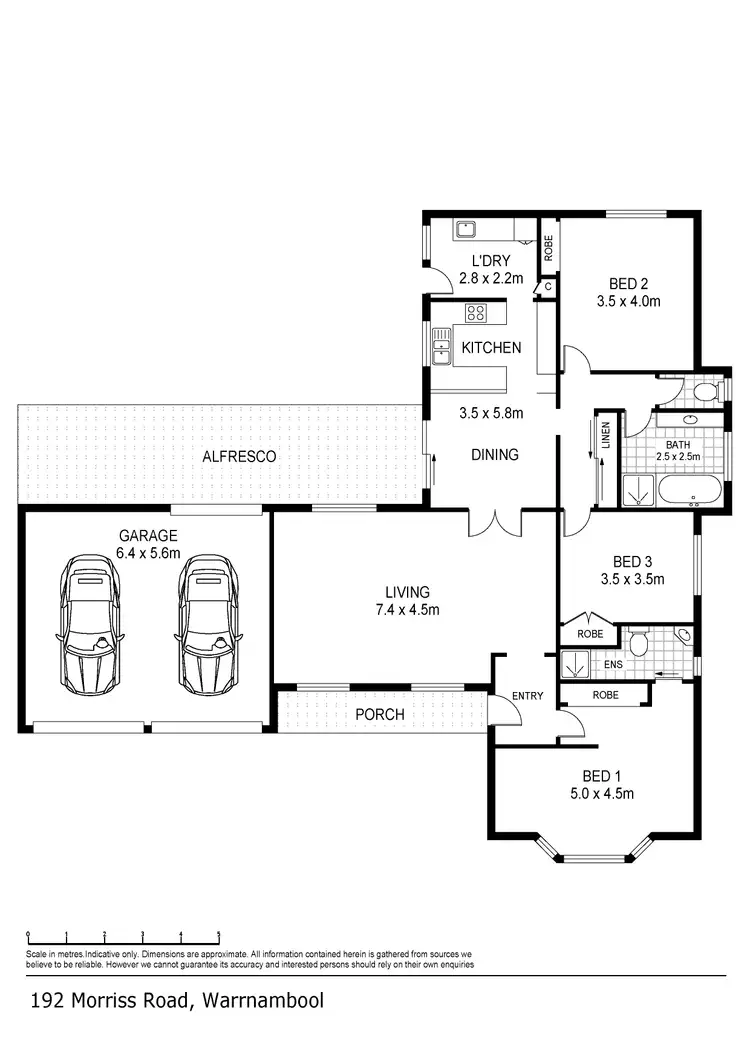 Floorplan of Homely house listing, 192 Morriss Road, Warrnambool VIC 3280