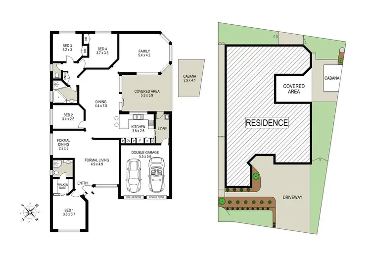 Floorplan of Homely house listing, 4 Scenic Grove, Glenwood NSW 2768