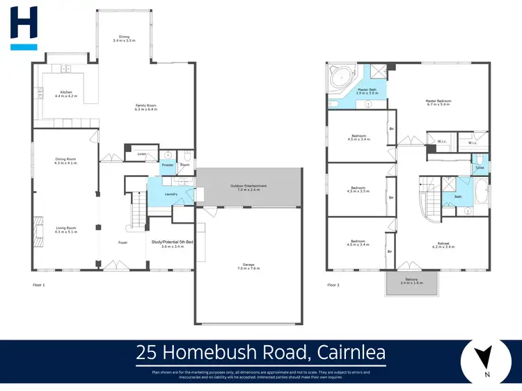 Floorplan of Homely house listing, 25 Homebush Road, Cairnlea VIC 3023