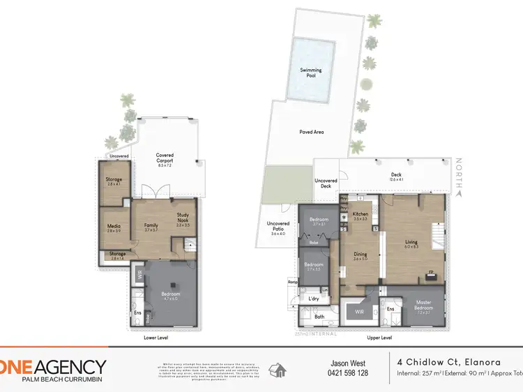 Floorplan of Homely house listing, 4 Chidlow Court, Elanora QLD 4221