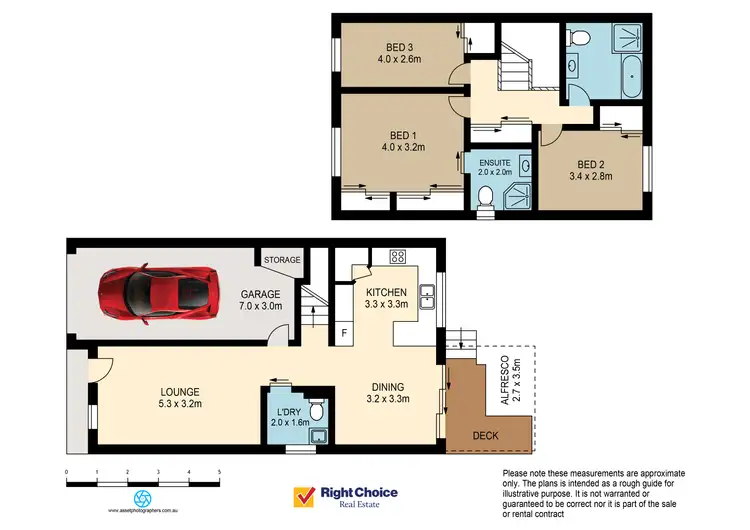 Floorplan of Homely townhouse listing, 3/138 Pur Pur Avenue, Lake Illawarra NSW 2528