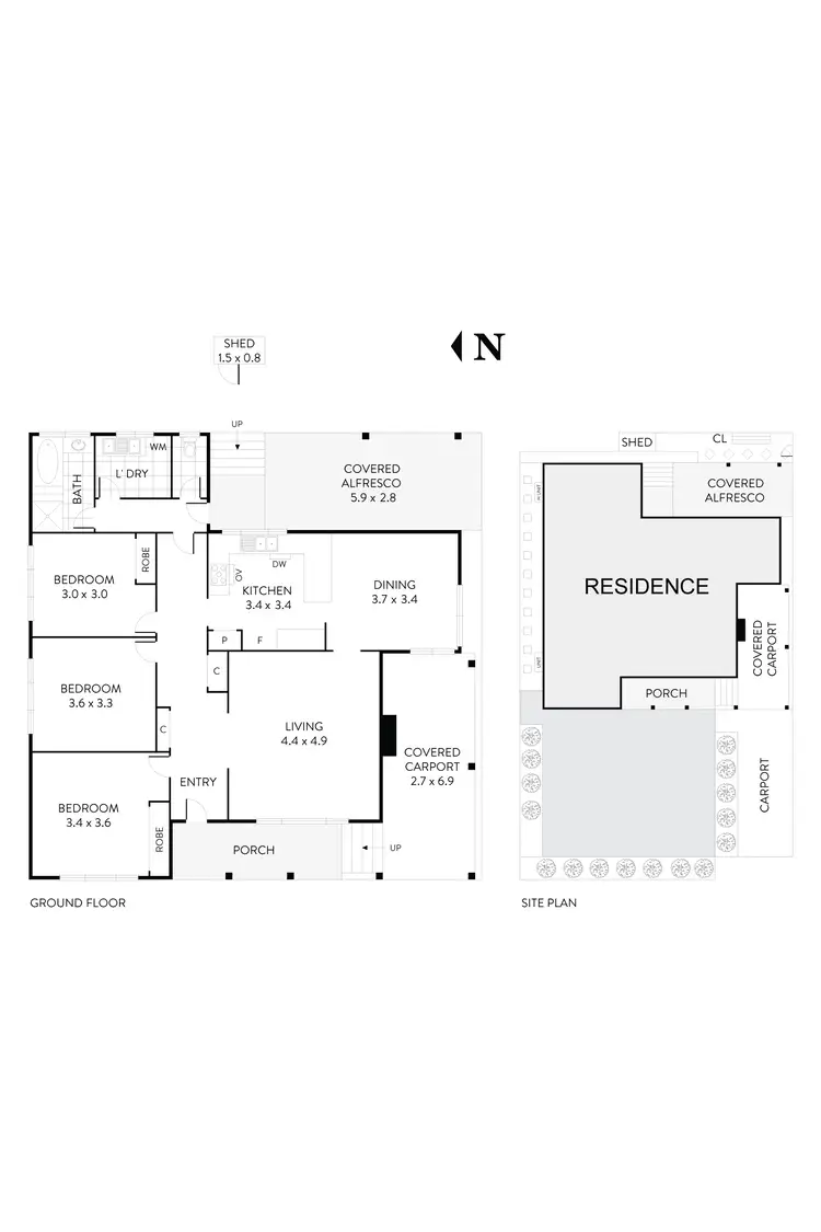 Floorplan of Homely house listing, 1/28 Broadmeadows Road, Tullamarine VIC 3043