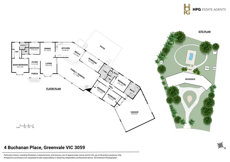 Floorplan of Homely house listing, 4 Buchanan Place, Greenvale VIC 3059