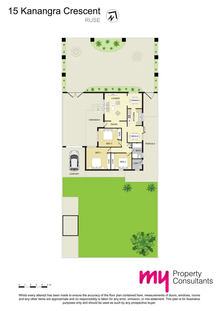 Floorplan of Homely house listing, 15 Kanangra Crescent, Ruse NSW 2560