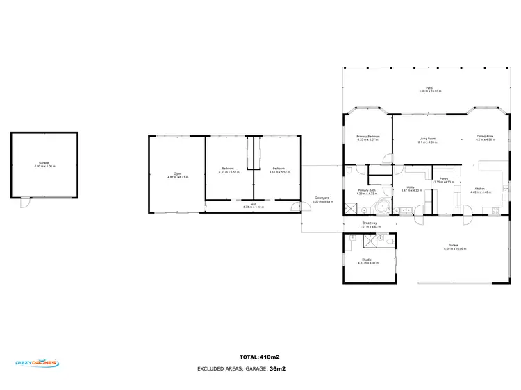 Floorplan of Homely rural property listing, 6 Lake View Drive, Apple Tree Creek QLD 4660