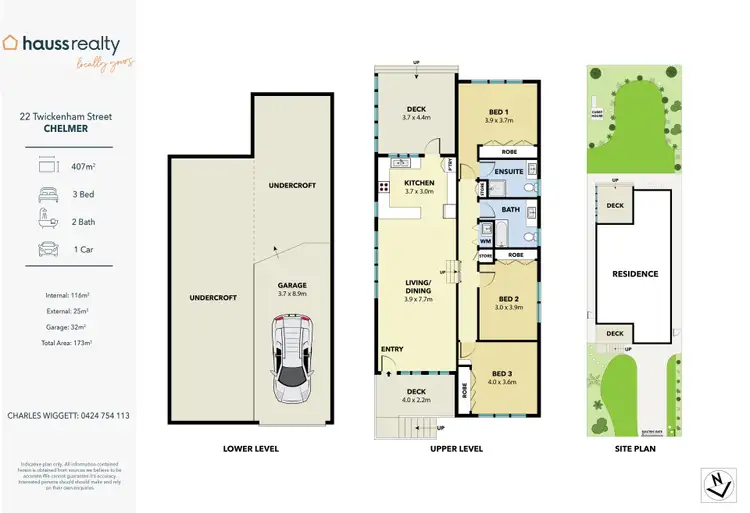 Floorplan of Homely house listing, 22 Twickenham Street, Chelmer QLD 4068