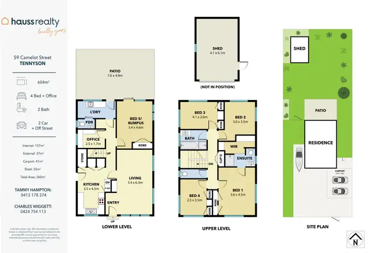 Floorplan of Homely house listing, 59 Camelot Street, Tennyson QLD 4105