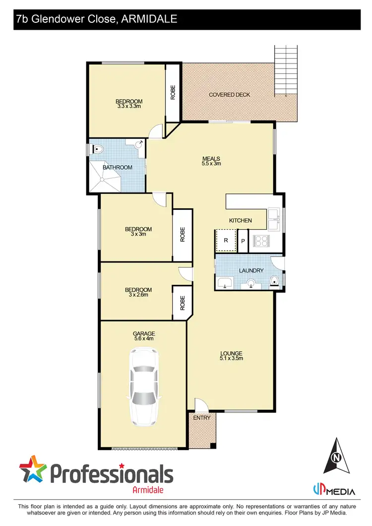 Floorplan of Homely house listing, 7B Glendower Close, Armidale NSW 2350