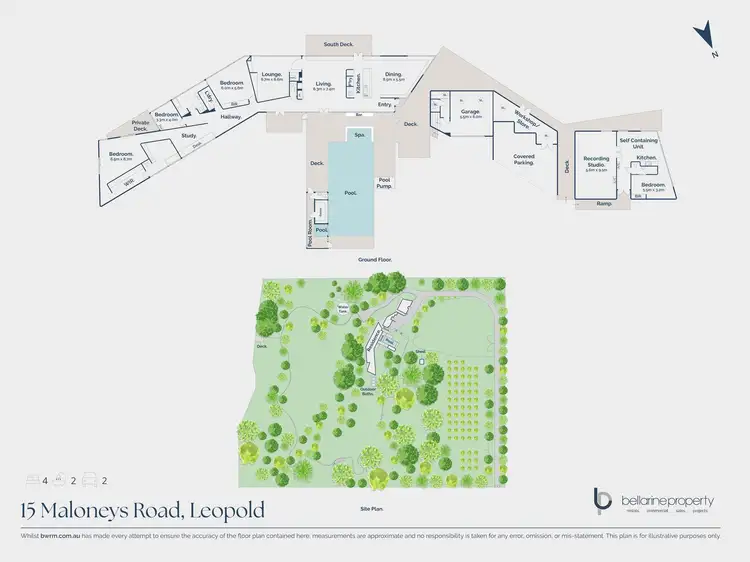 Floorplan of Homely house listing, 15 Maloneys Road, Leopold VIC 3224