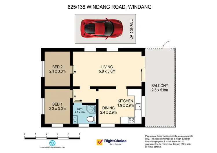 Floorplan of Homely villa listing, 825/138 Windang Road, Windang NSW 2528