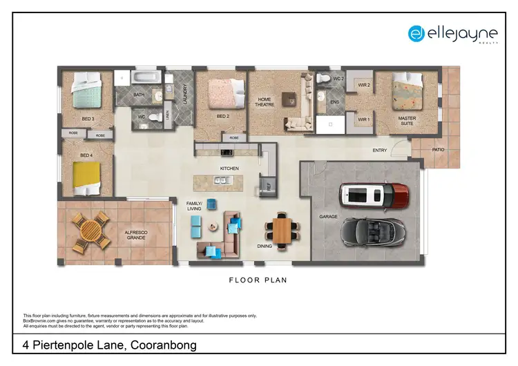 Floorplan of Homely house listing, 4 Piertenpole Lane, Cooranbong NSW 2265